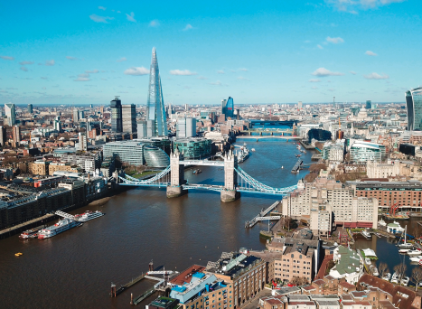 Aerial view of London - Photo