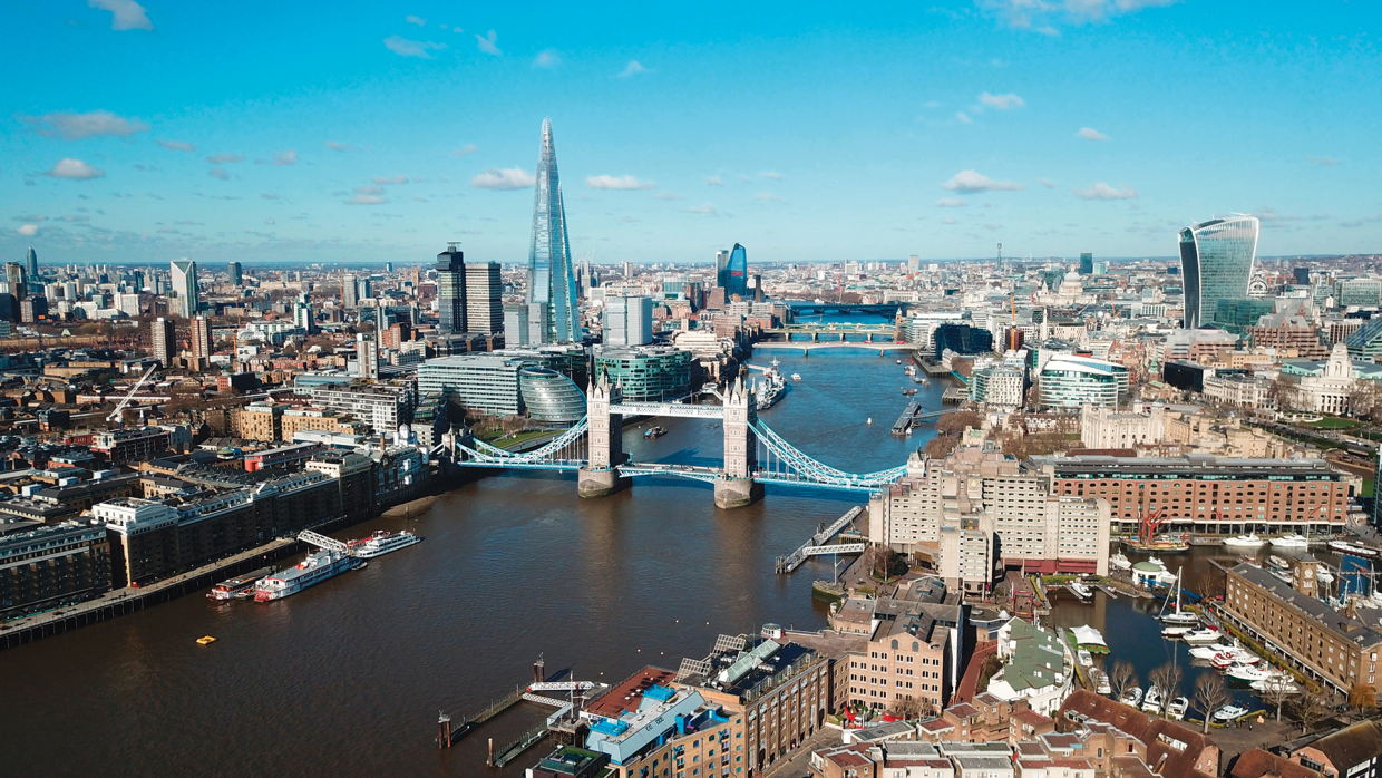 Aerial view of London - Photo